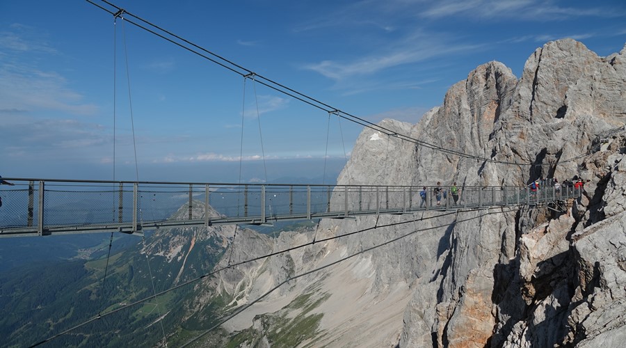 Auf dem Dachstein Hängebrücke  © HD-Graphy.de