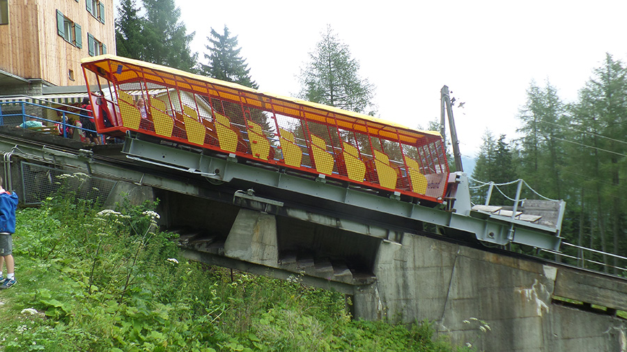Bild Standseilbahn Kreuzeckbahn Mölltal in Kärnten © HD-Graphy.de