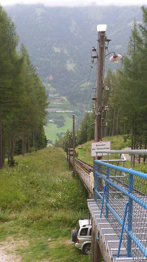 Bild Standseilbahn Kreuzeckbahn Mölltal in Kärnten © HD-Graphy.de