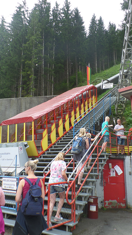 Bild Standseilbahn Kreuzeckbahn Mölltal in Kärnten © HD-Graphy.de
